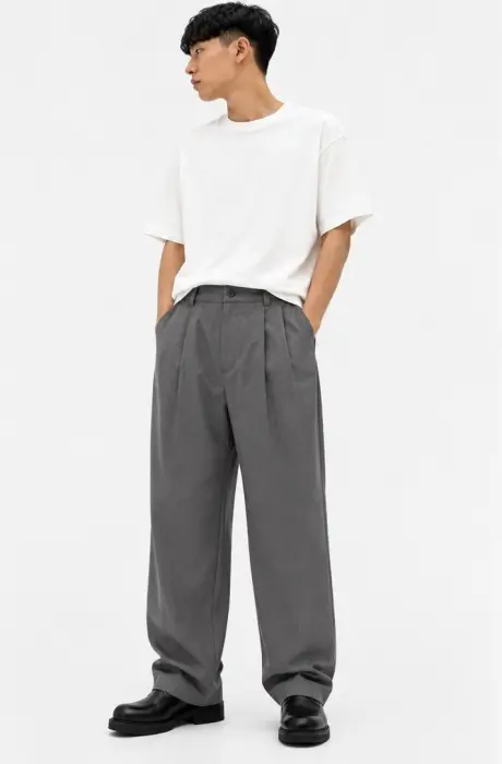 RIV WIDE-LEG CLASSIC PANTS image 1
