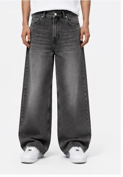 STONIM WASHED GREY WIDE-LEG JEANS 3002/2 image 0