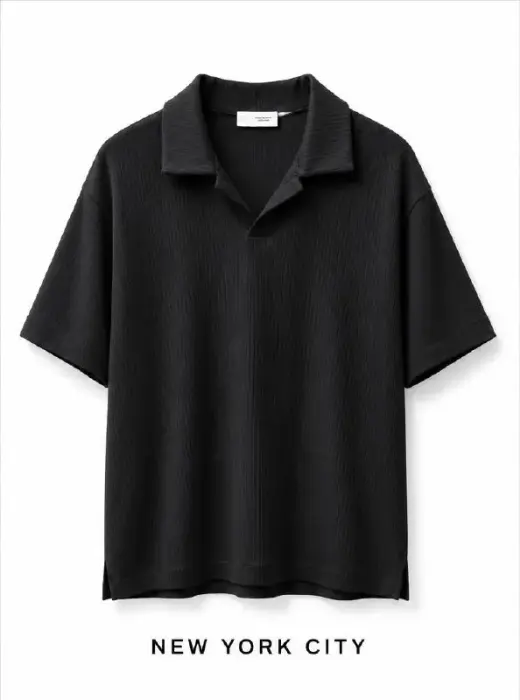 ZARA OVERSIZE FIT POLO KNITWEAR image 0
