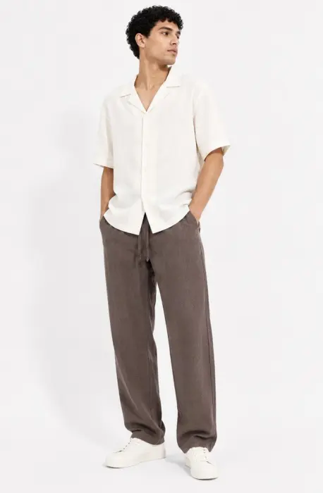 ZARA LINEN PANTS image 3