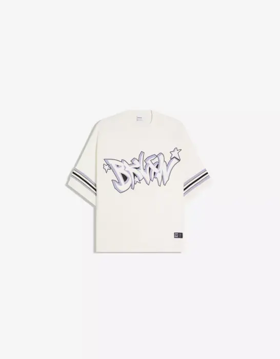BERSHKA BKLYN T-SHIRT image 5