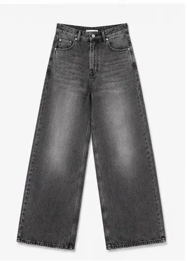 STONIM WASHED GREY WIDE-LEG JEANS 3002/2 image 1