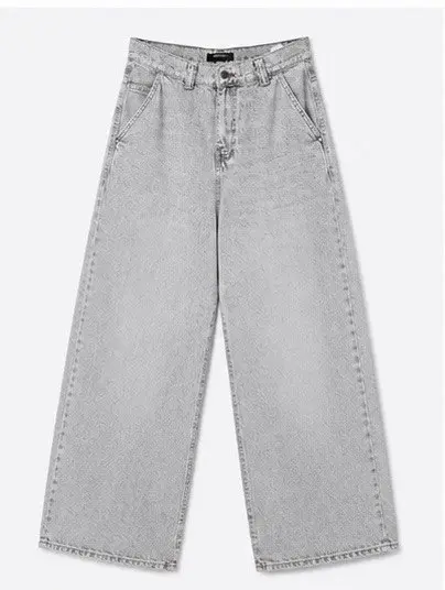 MYLO LIGHT GREY WIDE-LEG JEANS 6446/3 image 1