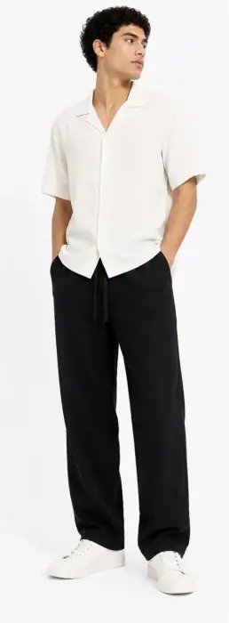 ZARA LINEN PANTS image 1