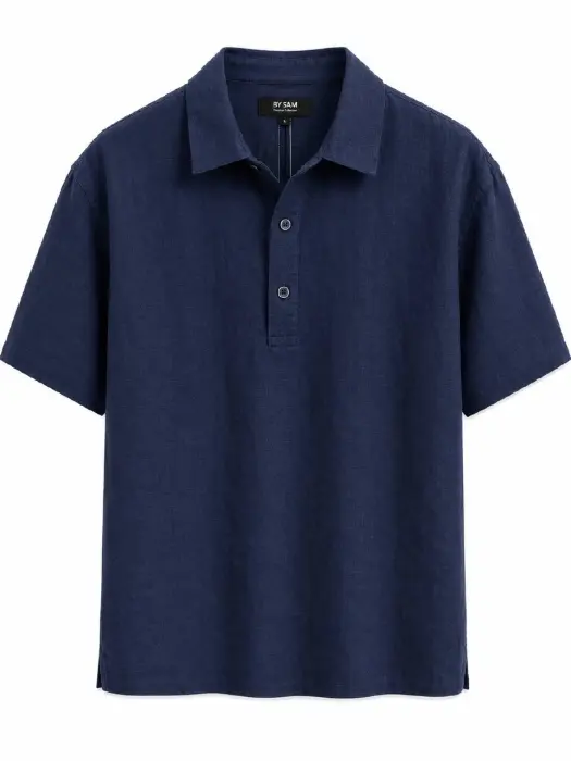 BY SAM LINEN SHORT SLEEVE SHIRT image 0