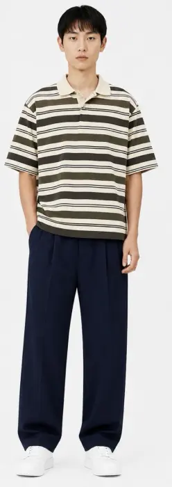RIV WIDE-LEG CLASSIC PANTS image 5