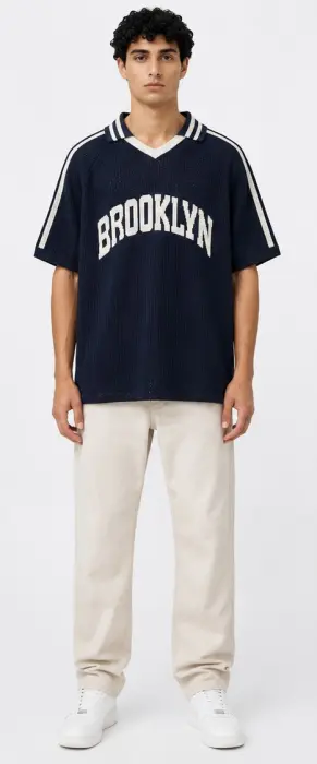 BROOKLYN KNIT POLO SHIRT  image 3