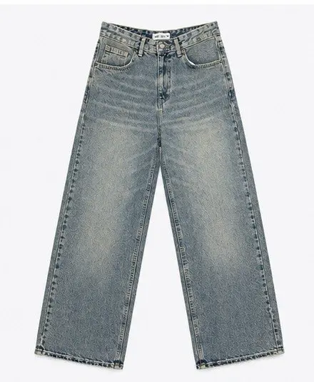 ZARA FC DARK VINTAGE BLUE WIDE-LEG AGA 12518/4 image 1