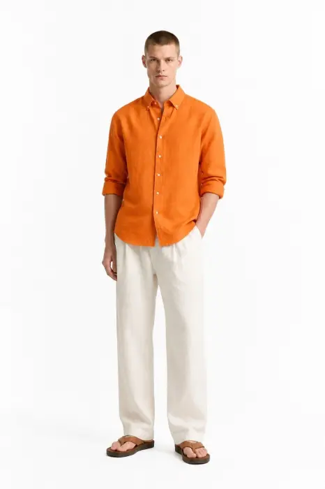 ZARA LINEN SHIRT image 1