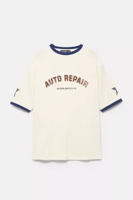 PULL&BEAR REPAIR T-SHIRT image 0
