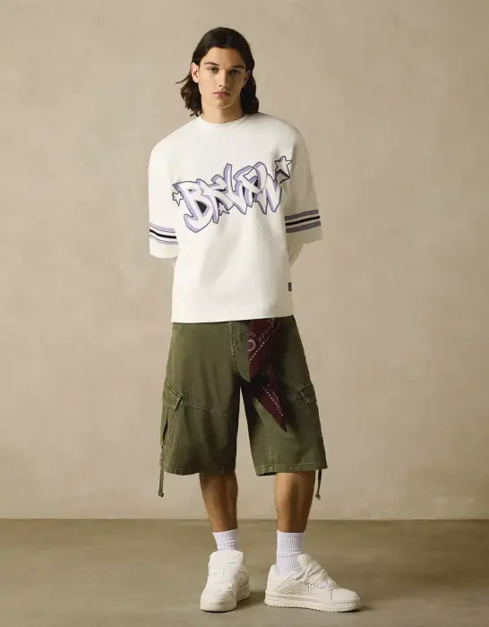 BERSHKA BKLYN T-SHIRT image 3