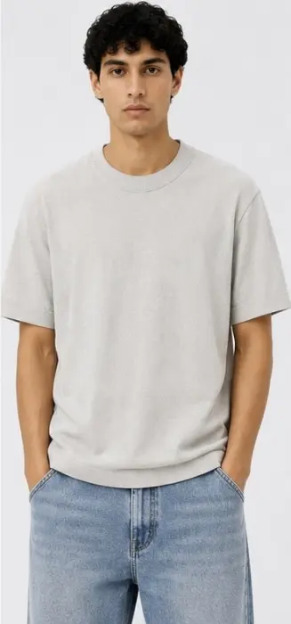 MYL KNIT ROUND T-SHIRT image 1