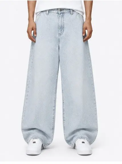 MYLO LIGHT BLUE WIDE-LEG JEANS 6446/3 image 0