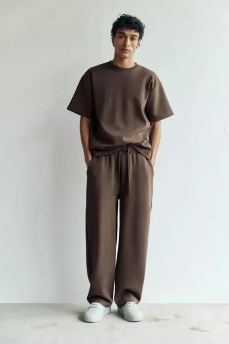 PULL&BEAR INTERLOOK SWEATPANT image 3