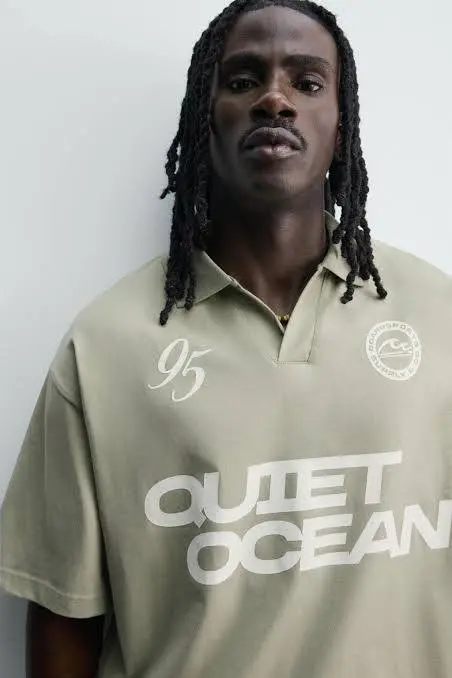 ZARA OCEAN POLO T-SHIRT  image 2