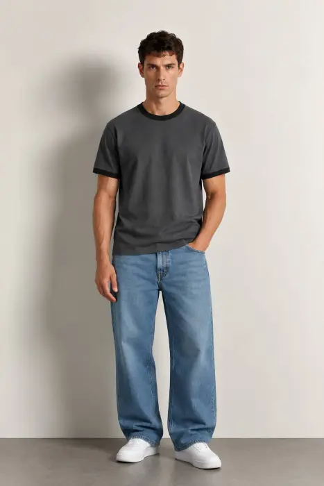 ZARA CONTRAST T-SHIRT  image 2