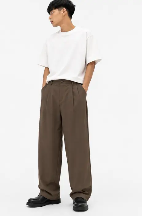 MYL WIDE -LEG CLASSIC PANTS image 5