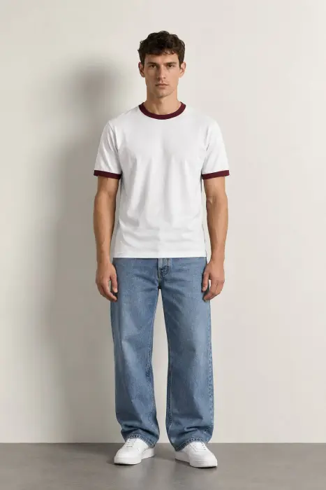 ZARA CONTRAST T-SHIRT  image 3