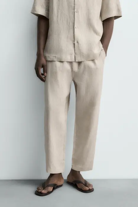 ZARA ORIGNAL LINEN PANT  image 0