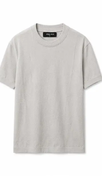 MYL KNIT ROUND T-SHIRT image 0