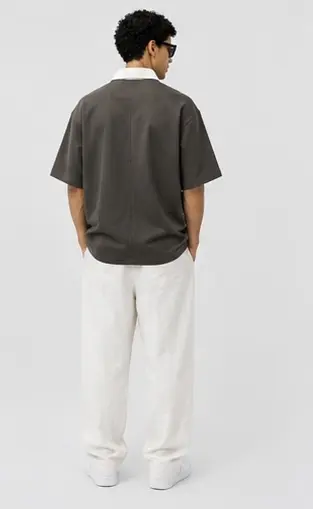 ZARA WHITE COLLAR T-SHIRT image 2