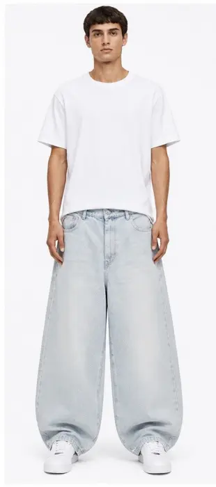 MYLO ICE BLUE BALLON FIT JEANS 6445/3 image 2