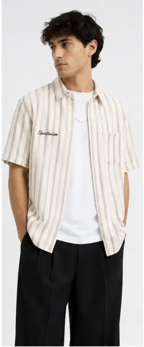 SPI ZARA STRIPPED HALF SHIRT image 3