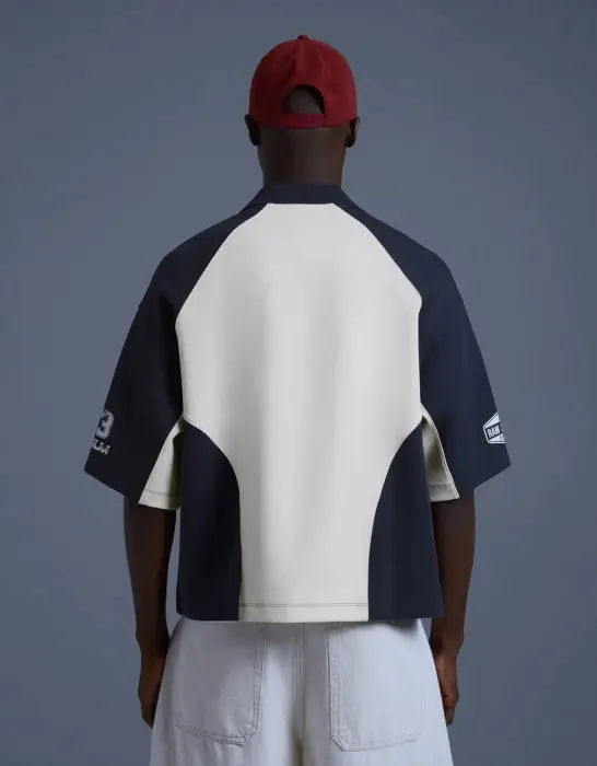 BERSHKA PODIUM POLO T-SHIRT  image 1