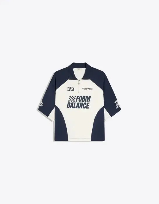 BERSHKA PODIUM POLO T-SHIRT  image 4