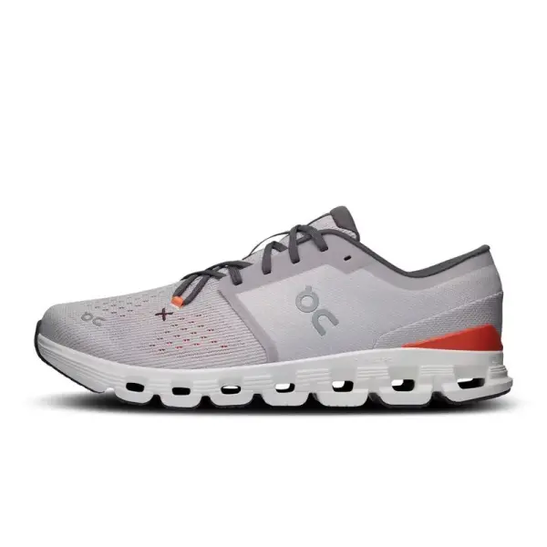 On Running Cloud X4 Silver/Flame image 1
