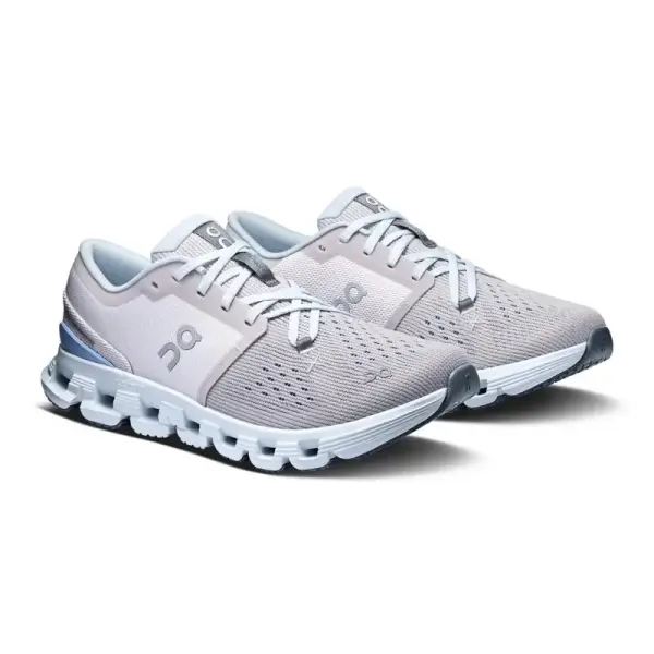 On Running Cloud X4 Silver/Chambray image 2