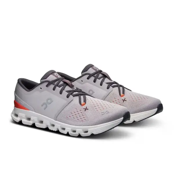 On Running Cloud X4 Silver/Flame image 2