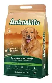 Animal Life Adult Dog Medium And Large Chicken 1 KG image 0