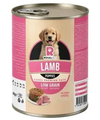 Royal Pet Wet Food Pate with lamb for puppies 400G image 0