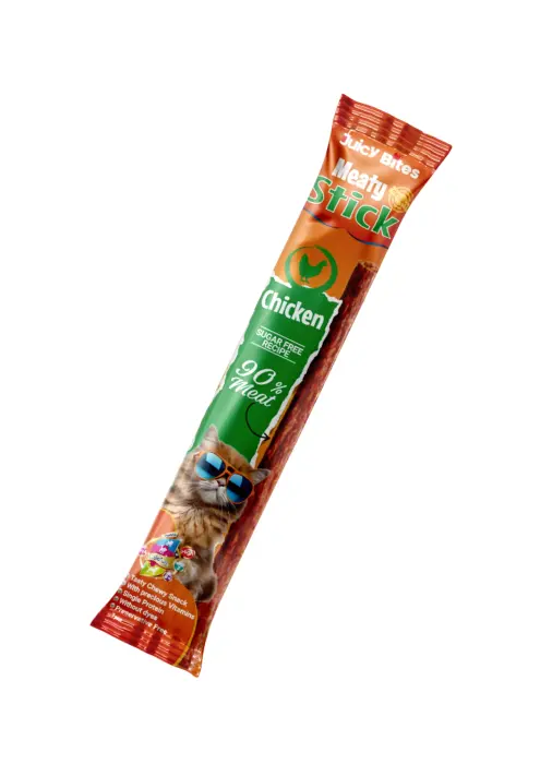 Juicy Bites Meaty Stick Cat with Chicken – 1PCS image 0