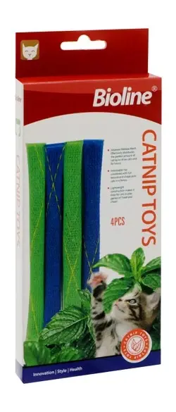 Bioline Catnip toys 4 pcs 2519 image 0