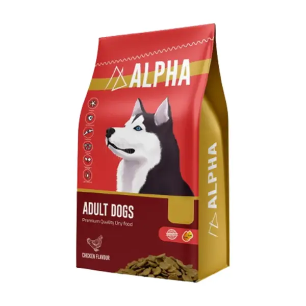 Alpha Adult Dog Dry Food with Chicken 10kg image 0