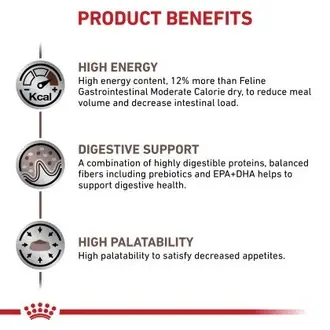 ROYAl CANIN VD CAT GASTRO INTESTINAL - 400gm image 3