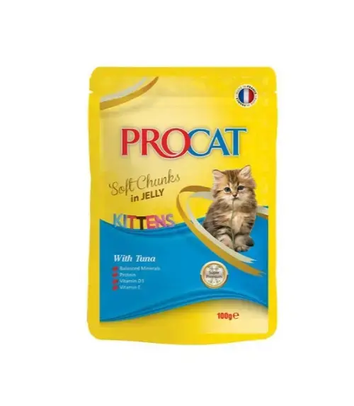 Procat Pouch Kitten Tuna 100 GM image 0