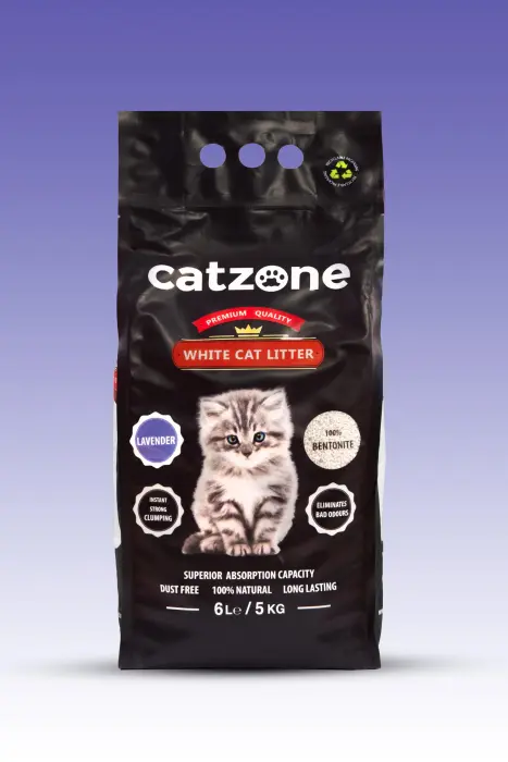 Catzone Lavender 5 L Flat Bottom image 0