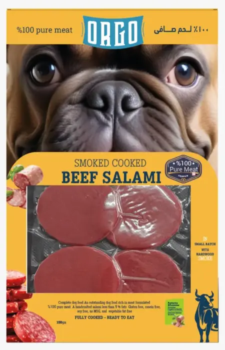 Orgo beef salami image 0