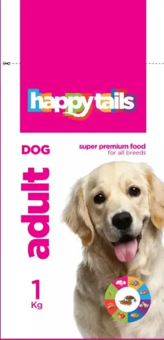 Happy tails Adult Dog Food 1Kg image 0