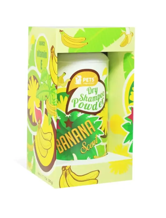Pets Republic Dry Powder Shampoo Banana  - 500 gm image 0