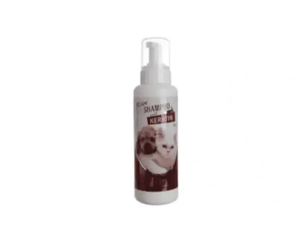 Pets Republic Foam Dry Shampoo Keratin - 520ml image 0