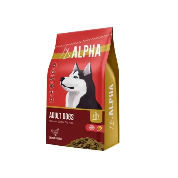 ALPHA Adult Dogs Dry Food 4 Kg image 0