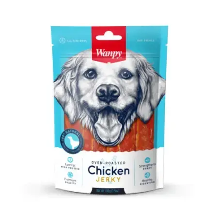 Wanpy Chicken Jerky Treat - 100 GM image 0