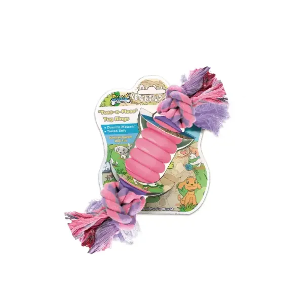 SOLEIL Rubber Tug Rings W/rope image 0