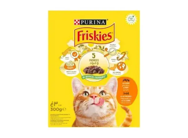 Purina friskies Chicken and Vegetables 300g image 0