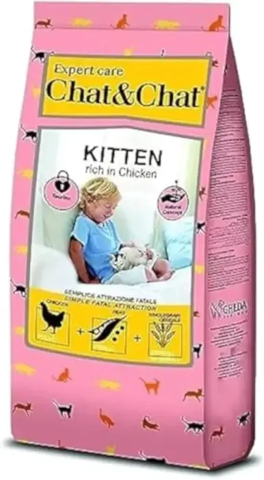 Chat & Chat Kitten Chicken 900g image 0