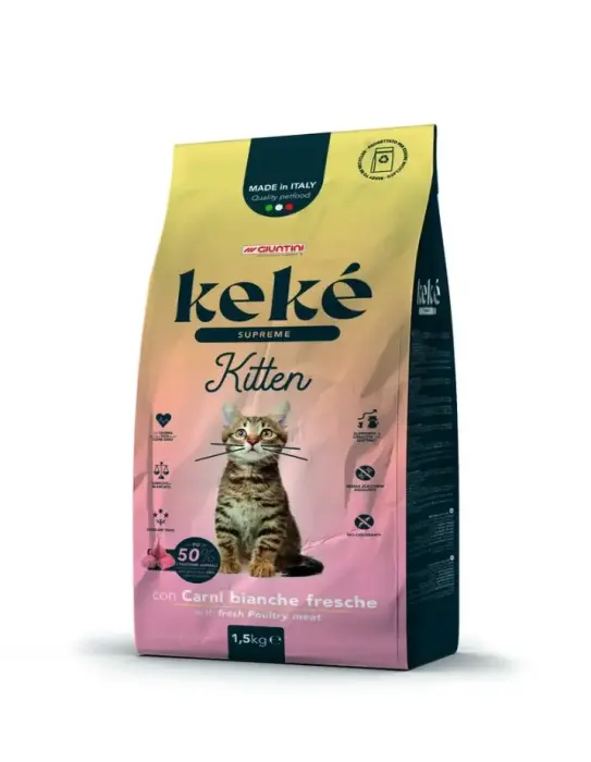 Keke Cat Dry Food Supreme Kitten 1.5kg image 0